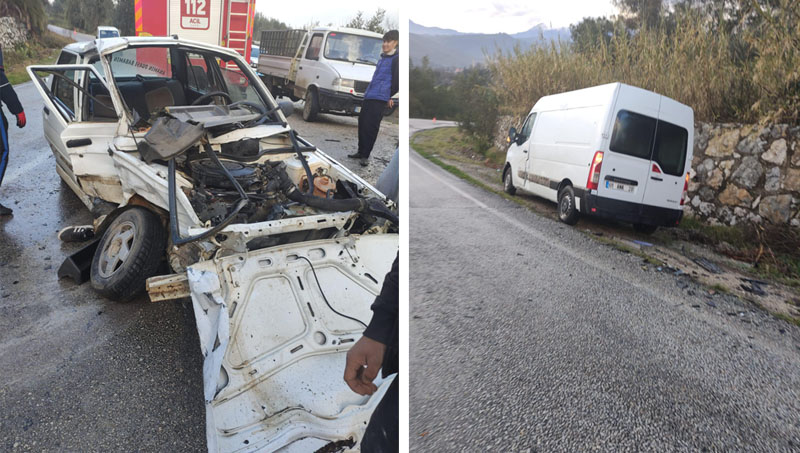 Karaisalı’da trafik kazası: 2 kişi yaralandı