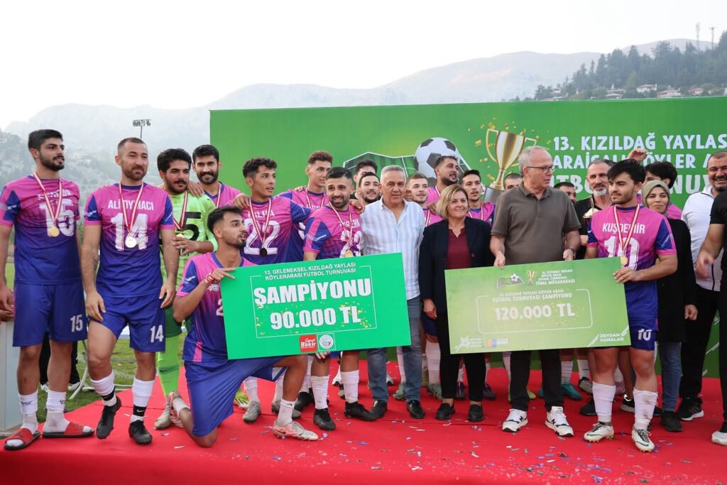 Kızıldağ’da şampiyon Gildirlispor oldu