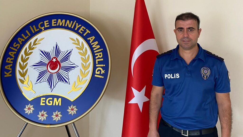 Karaisalı İlçe Emniyet Amiri Aziz Karakuş’un tayini çıktı