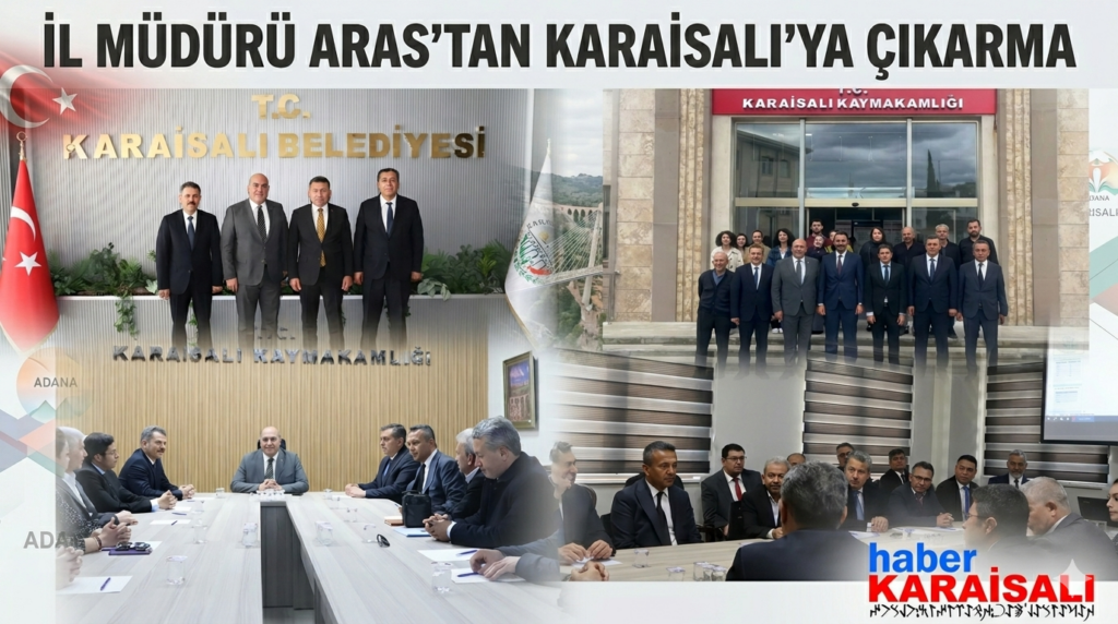 Adana İl Milli Eğitim Müdürü Aras’tan Karaisalı’ya Çıkarma