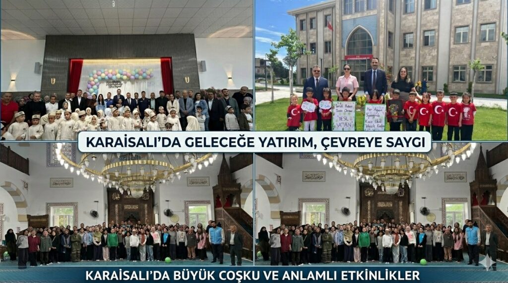 Karaisalı’da Geleceğe Nefes, Değerlere Yatırım: İlçede Yıl Sonu Etkinlikleri Coşkuyla Kutlandı
