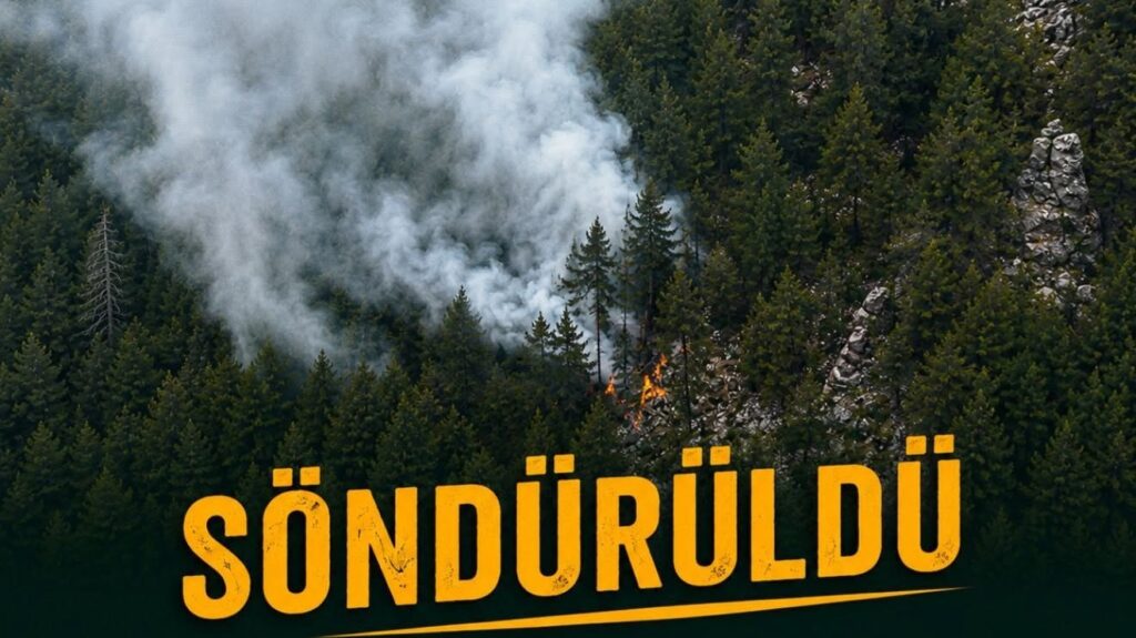 Gildirli ve Çevlik’te Orman Yangını